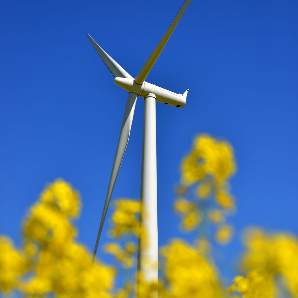 Wind turbine power generation